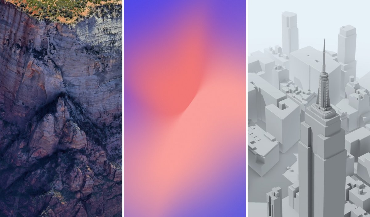 Скалы вид сверху