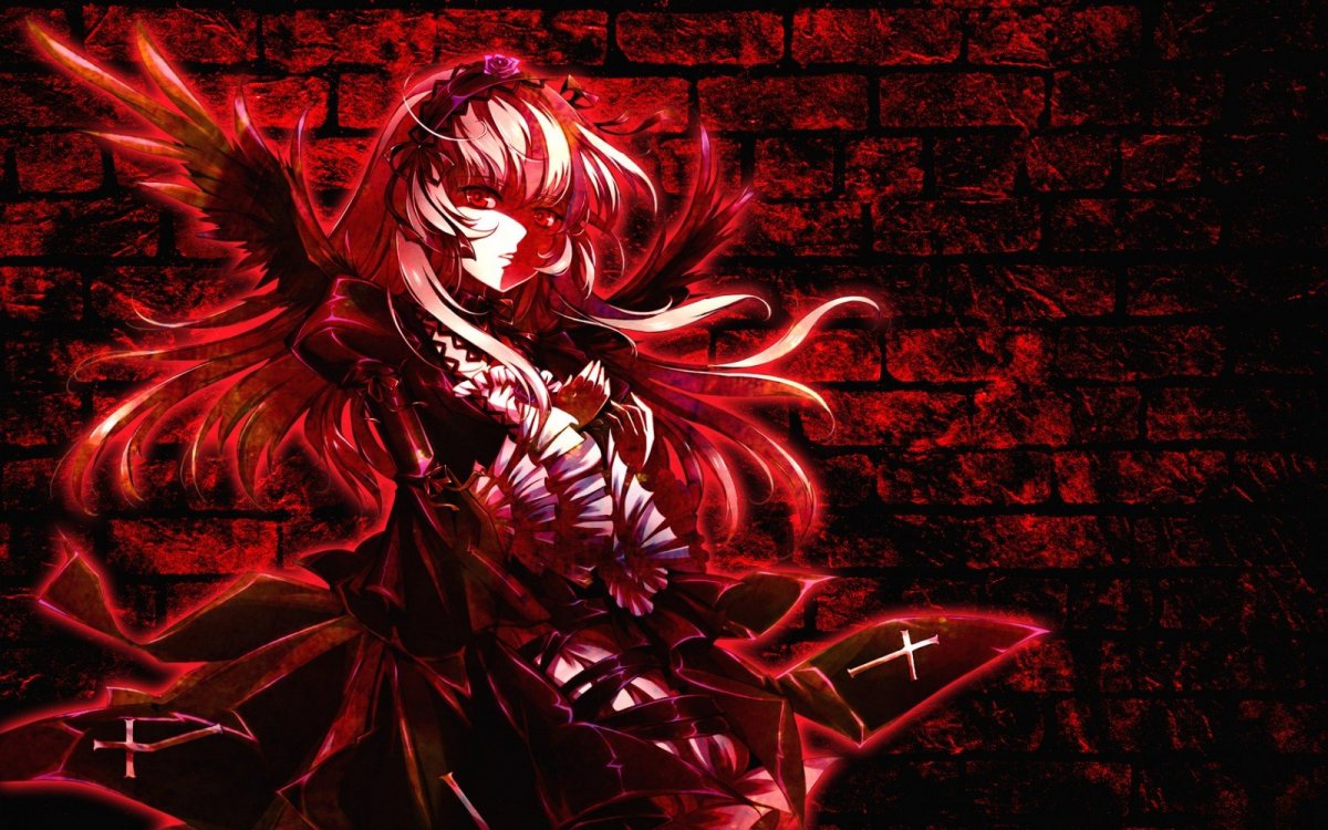 Аниме девушка демон
