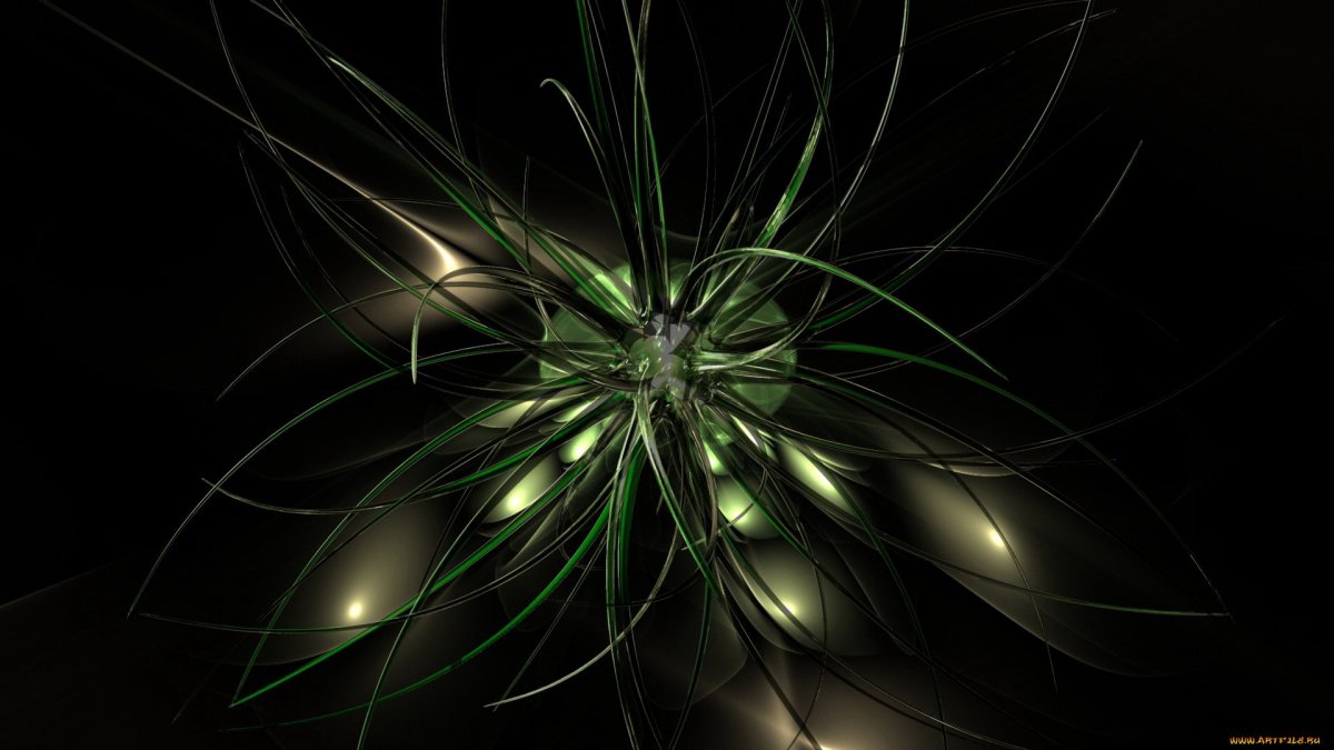 Темные обои 3д