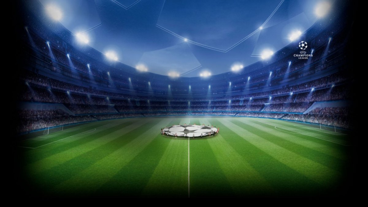 Футбольный стадион заставка