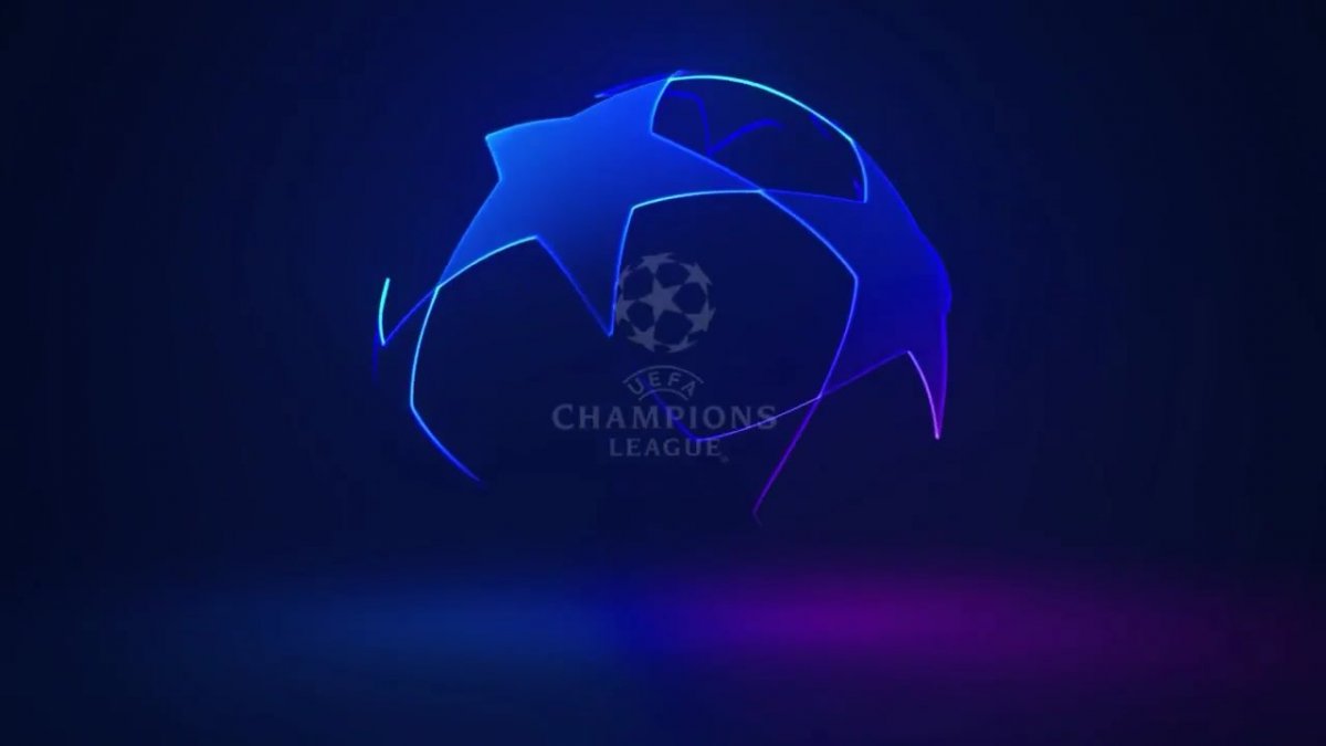 Лига чемпионов фон для фотошопа Минимализм