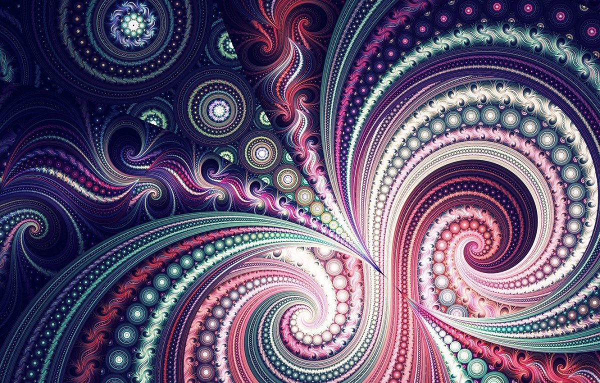 Абстракция завитки