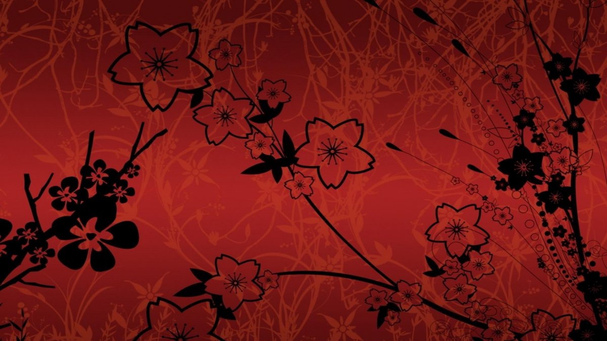 Черно красная тема