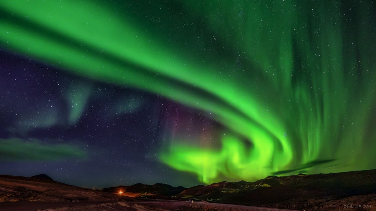 Aurora Borealis Исландия