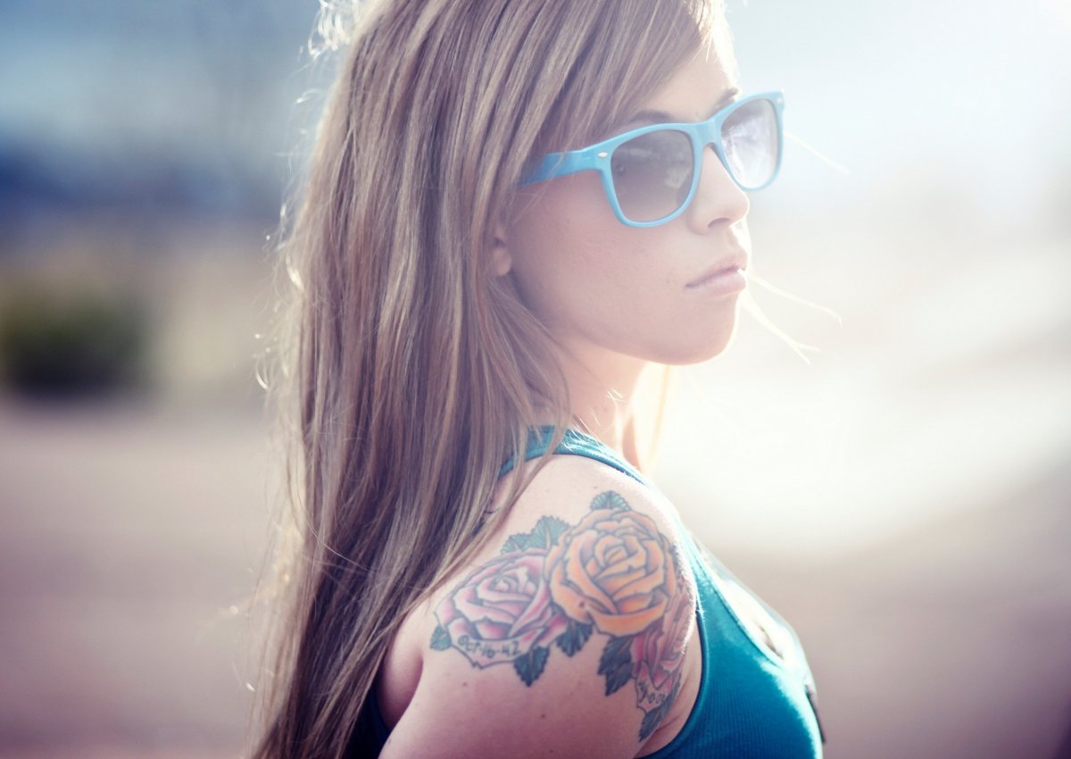 Татуированные ягодицы