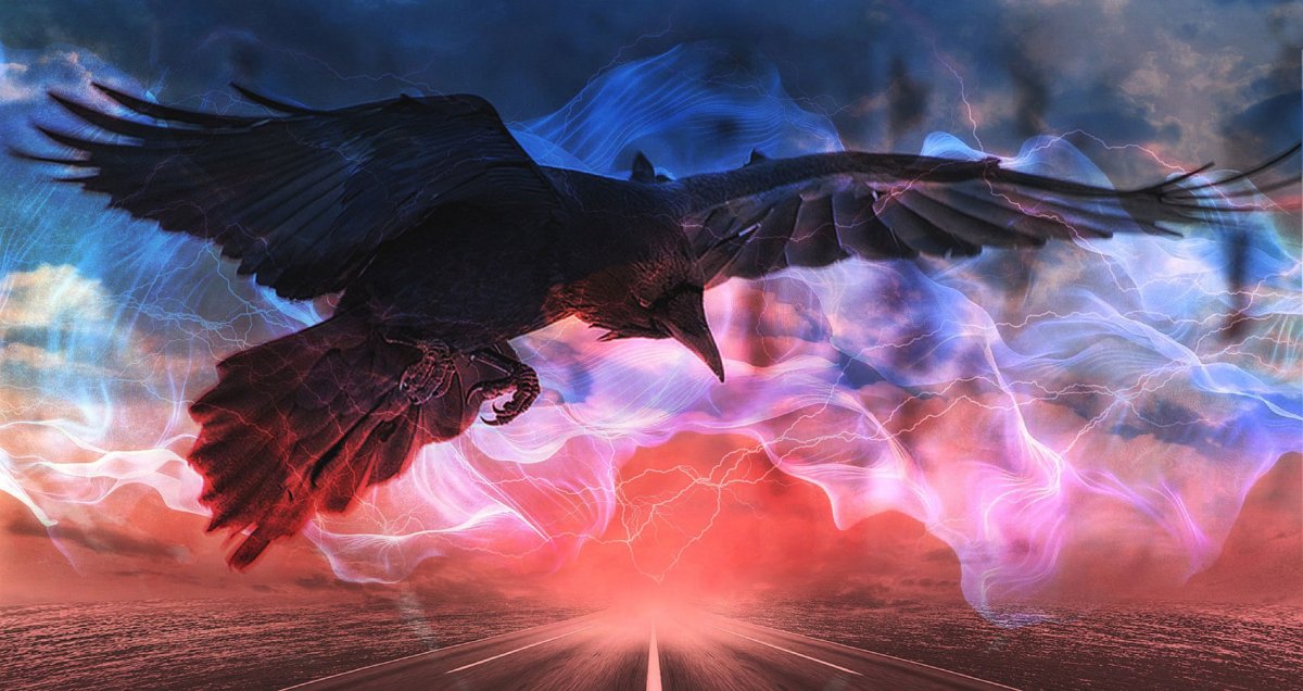 Ворон фэнтези