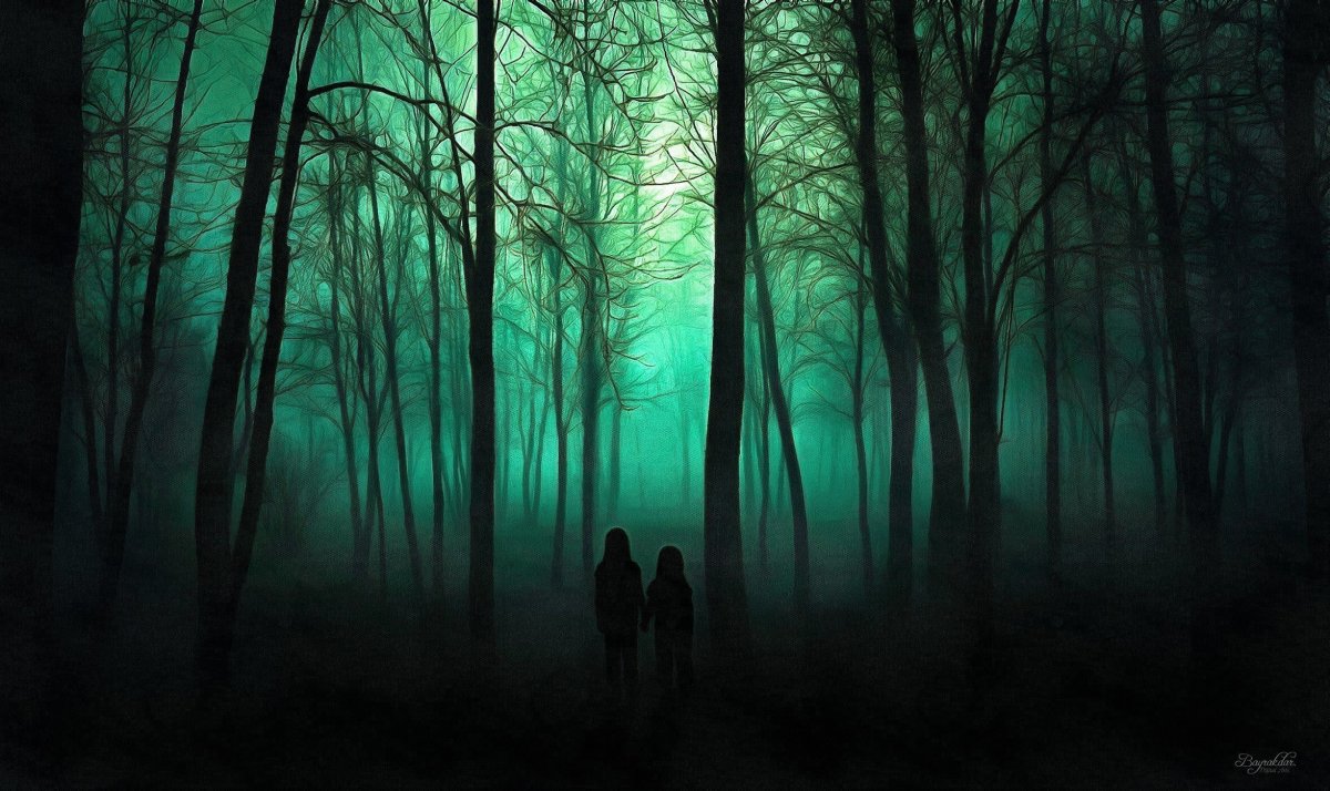 Страшный фон