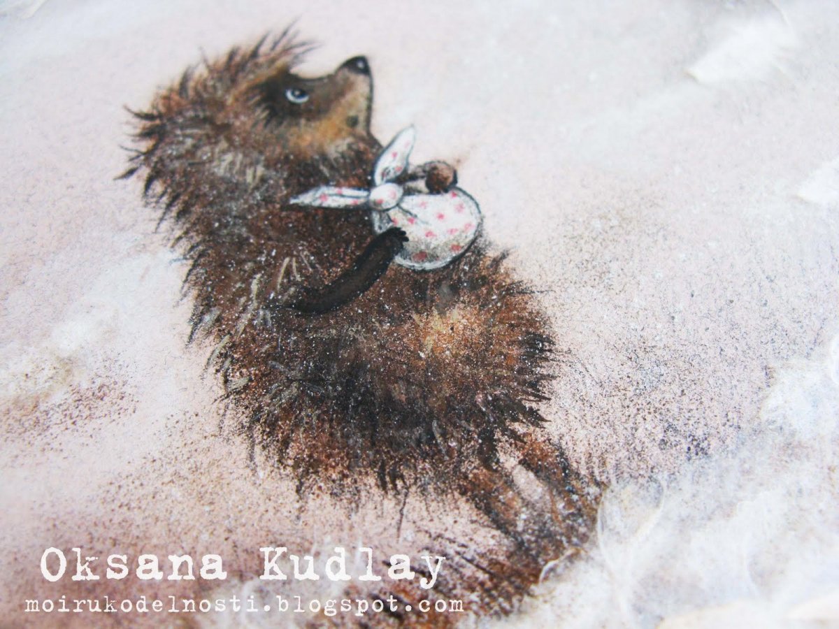 Ёжик в тумане обои