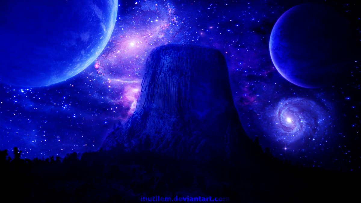 Движущиеся планеты на обои