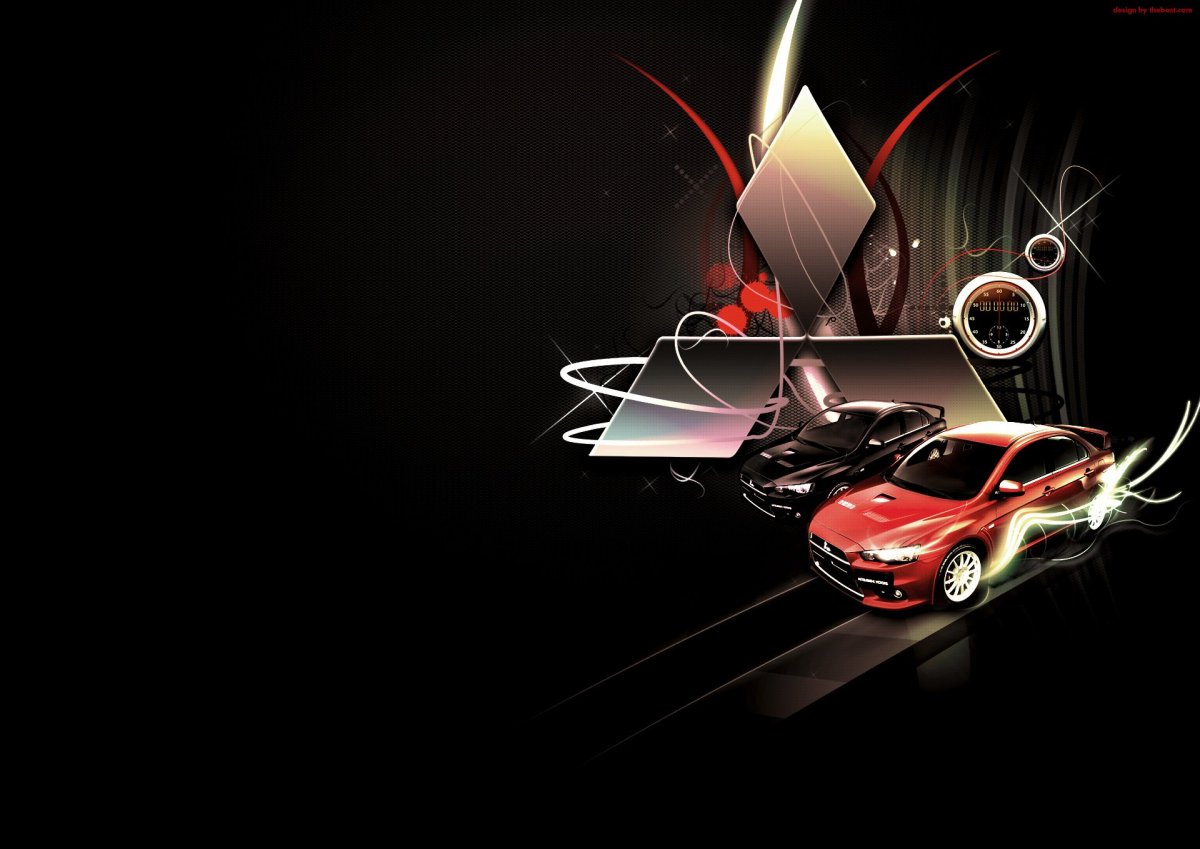 Эмблема Митсубиси Лансер 10