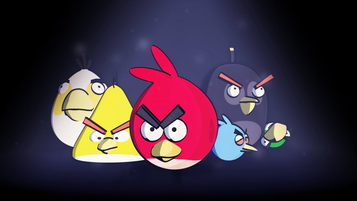 Фон из Angry Birds
