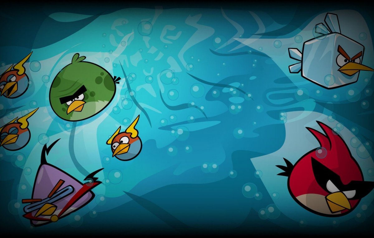 Angry Birds Space птицы