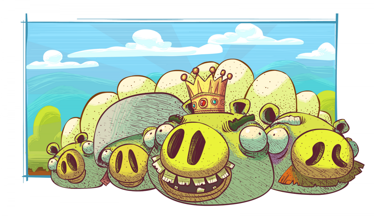 Angry Birds обои на рабочий стол