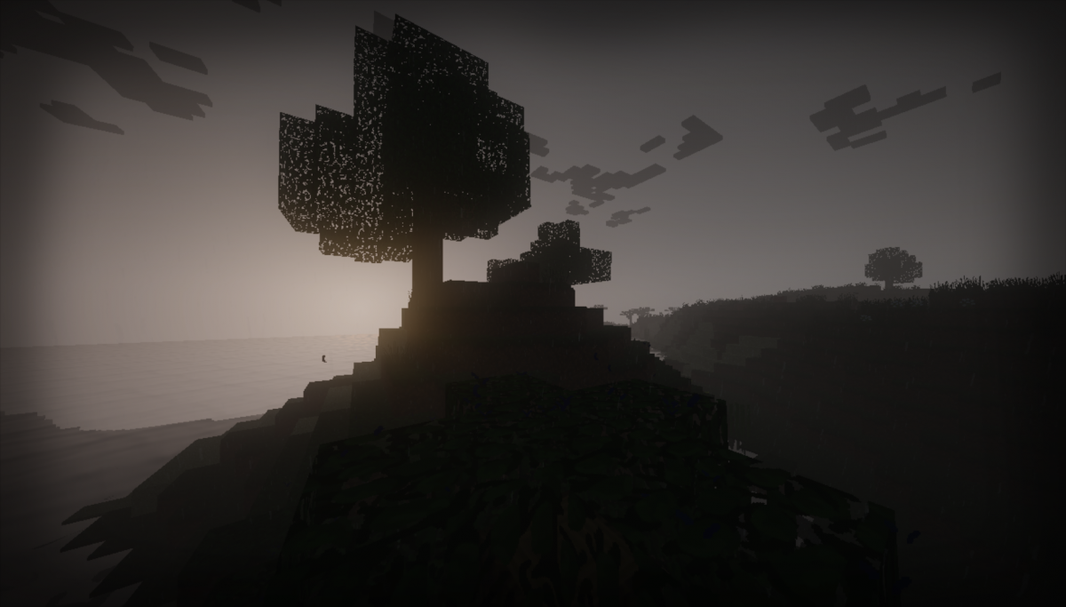 Атмосферные обои майнкрафт