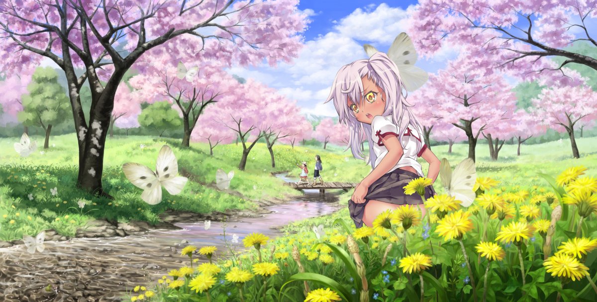 Аниме арты девушек