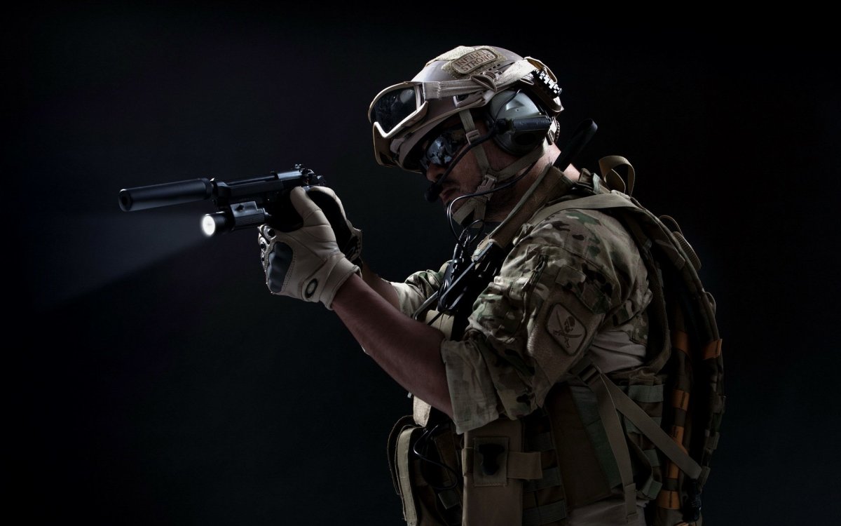 Современный солдат