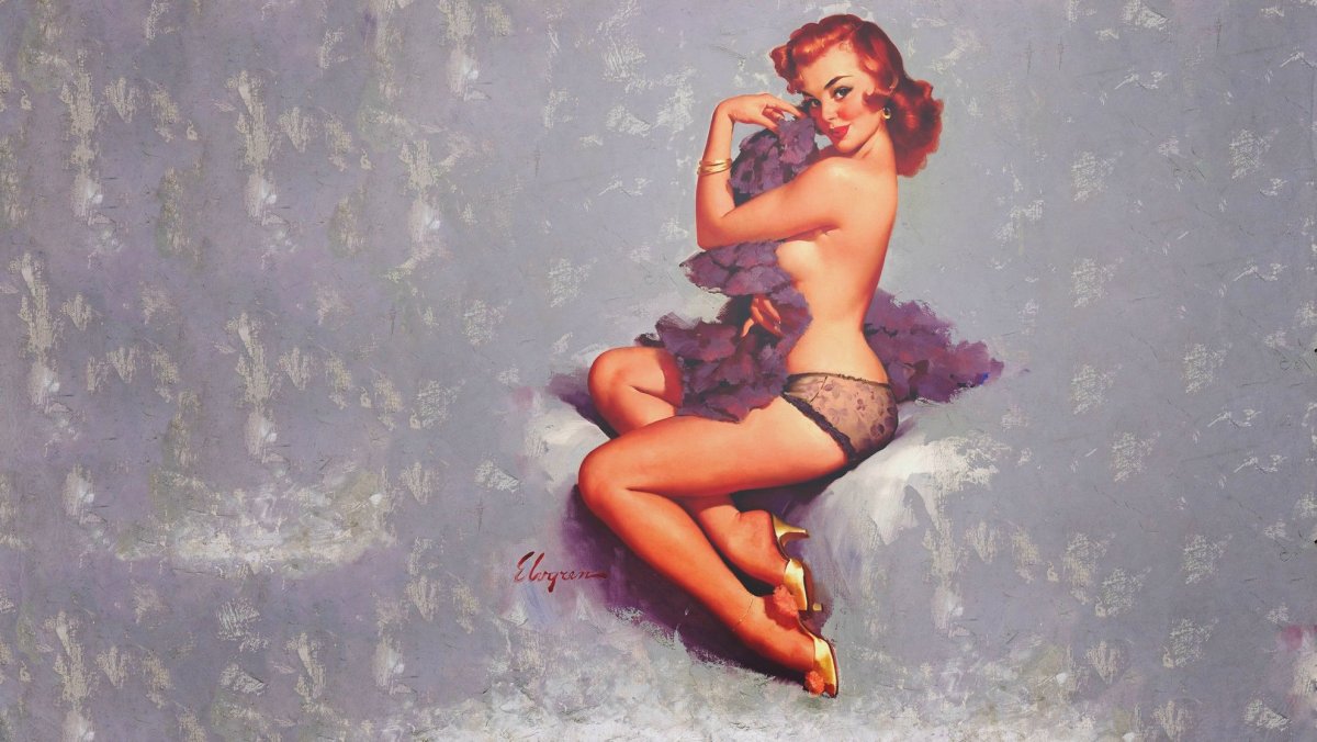 Обои Рисованные девушки