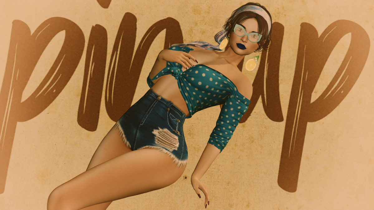 Обои в стиле пин ап