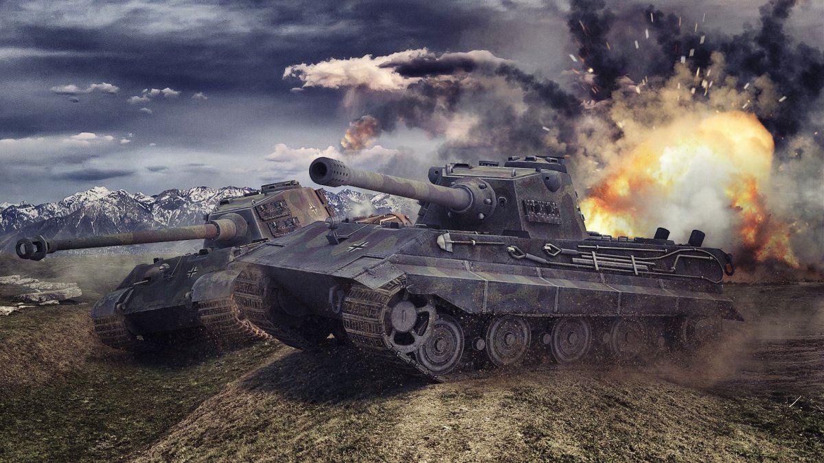 Тигр 2 в World of Tanks