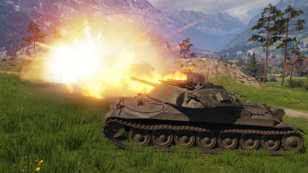 Танки World of Tanks 1 на 1