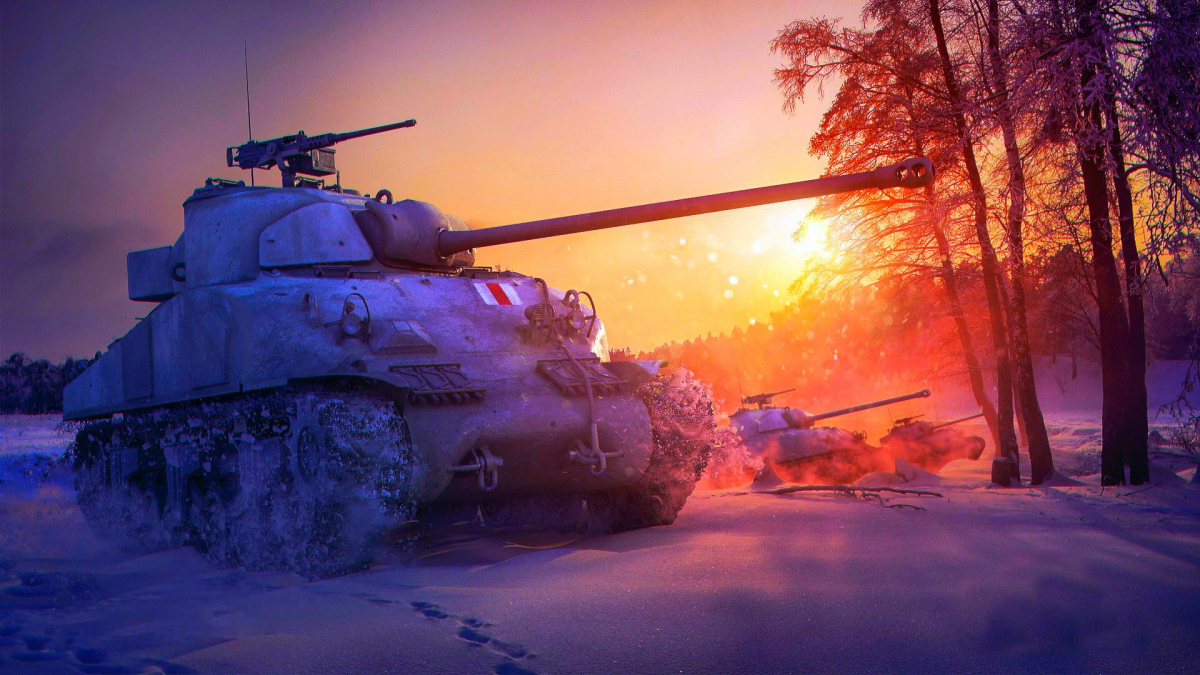Танк Sherman Firefly в World of Tanks