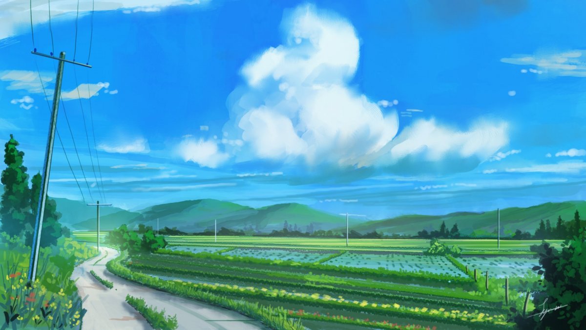 Пейзаж горизонтально