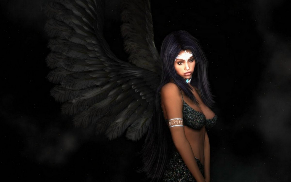 Красивые девушки с крыльями