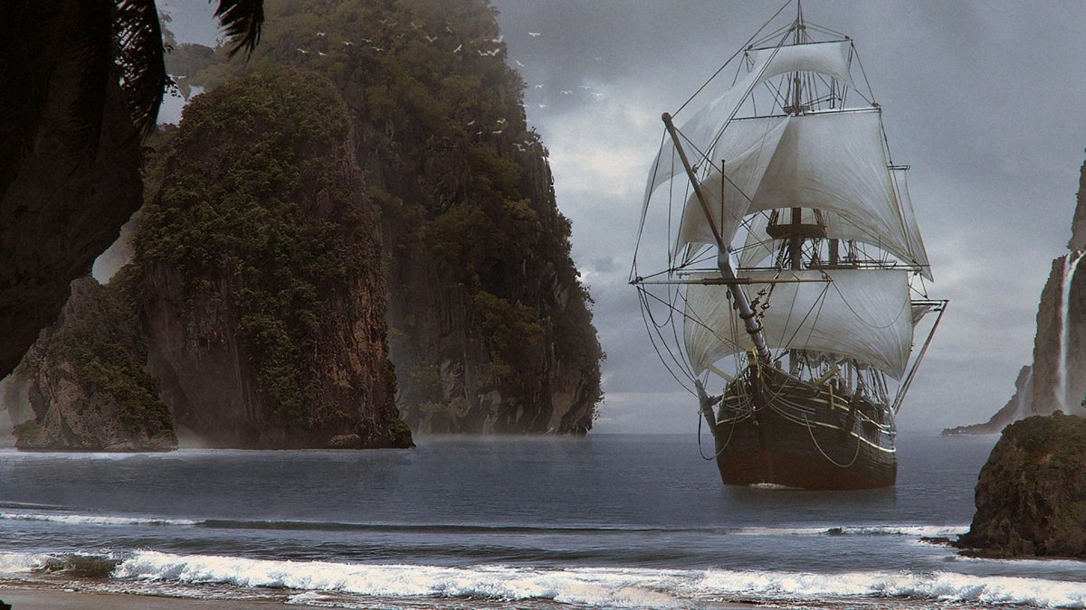 Черная Жемчужина 4к