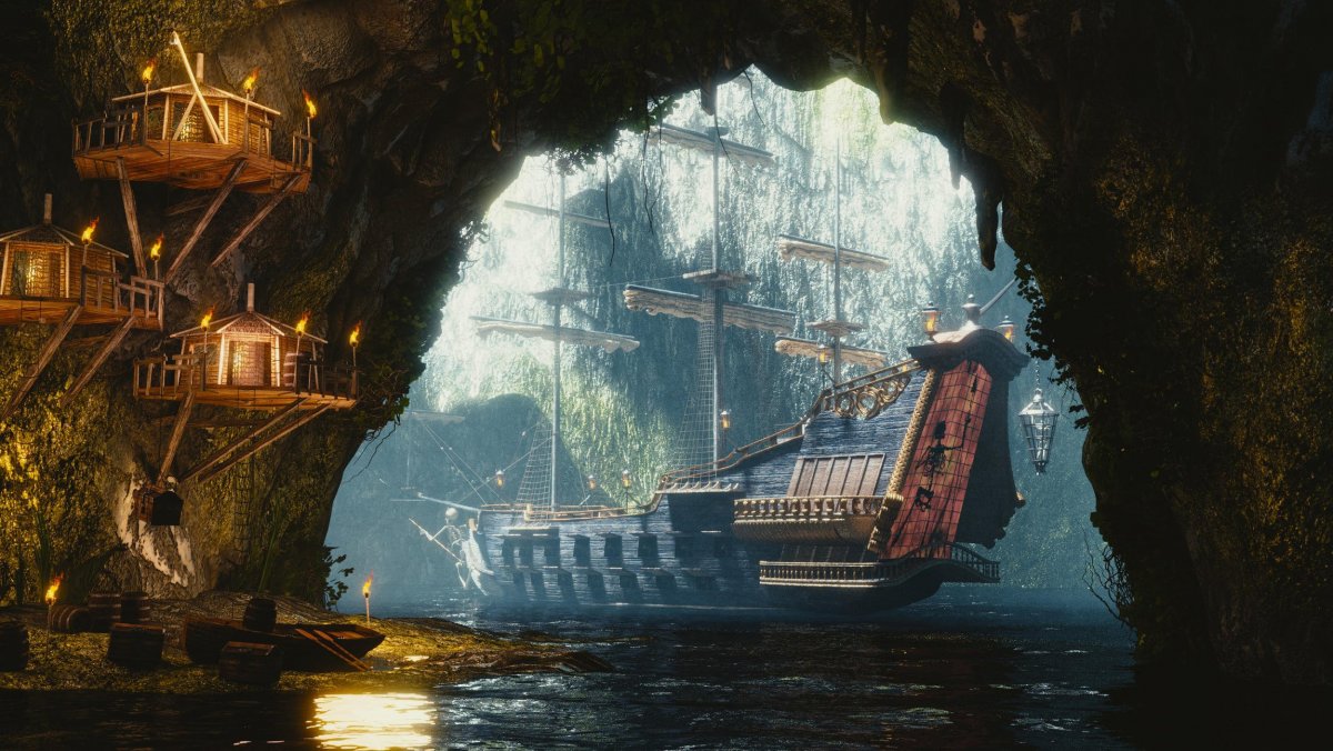 Корабль фэнтези