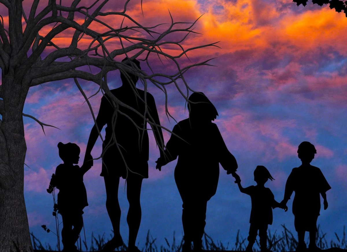 Обои на рабочий стол семья с детьми