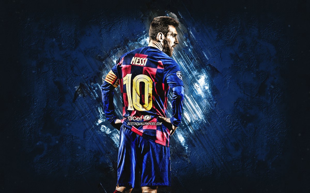 Обои Лионель Месси 2020 Барселона