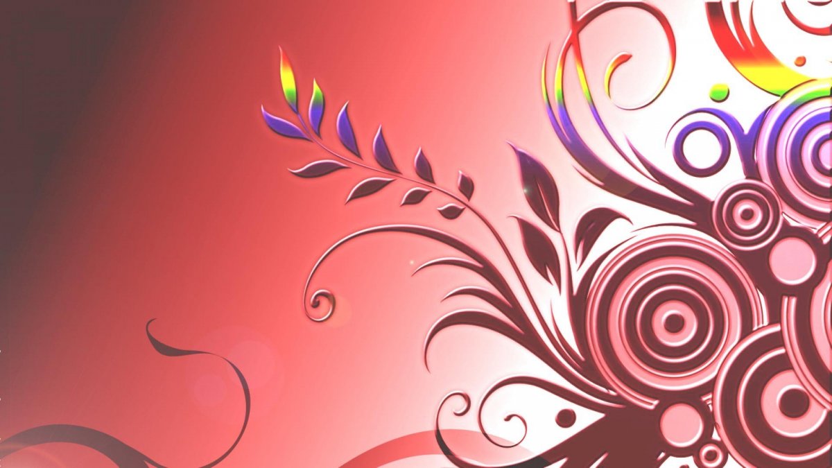 Красивый фон с узорами