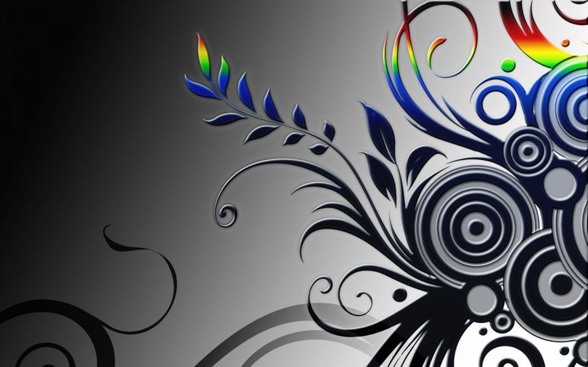 Двухцветные обои на телефон