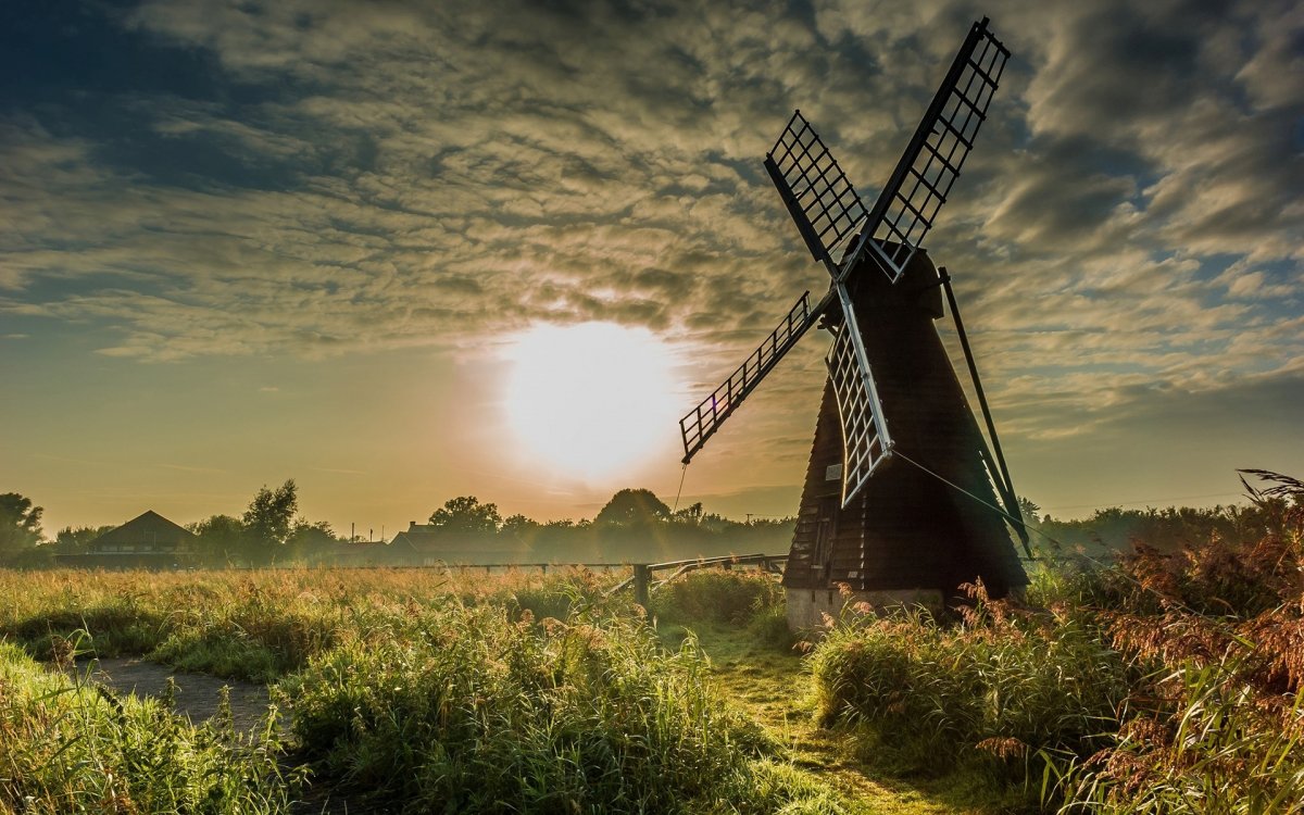 Нидерланды мельницы