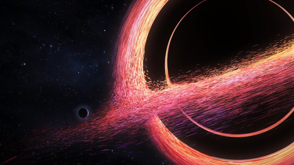 Обои на рабочий стол черная дыра