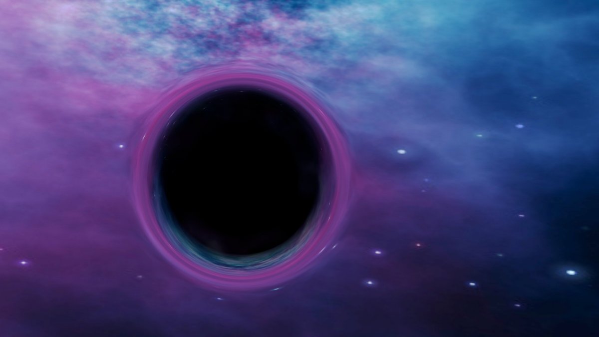 Чёрная дыра на рабочий стол