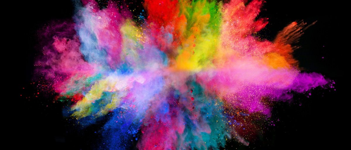 Взрыв красок 4к
