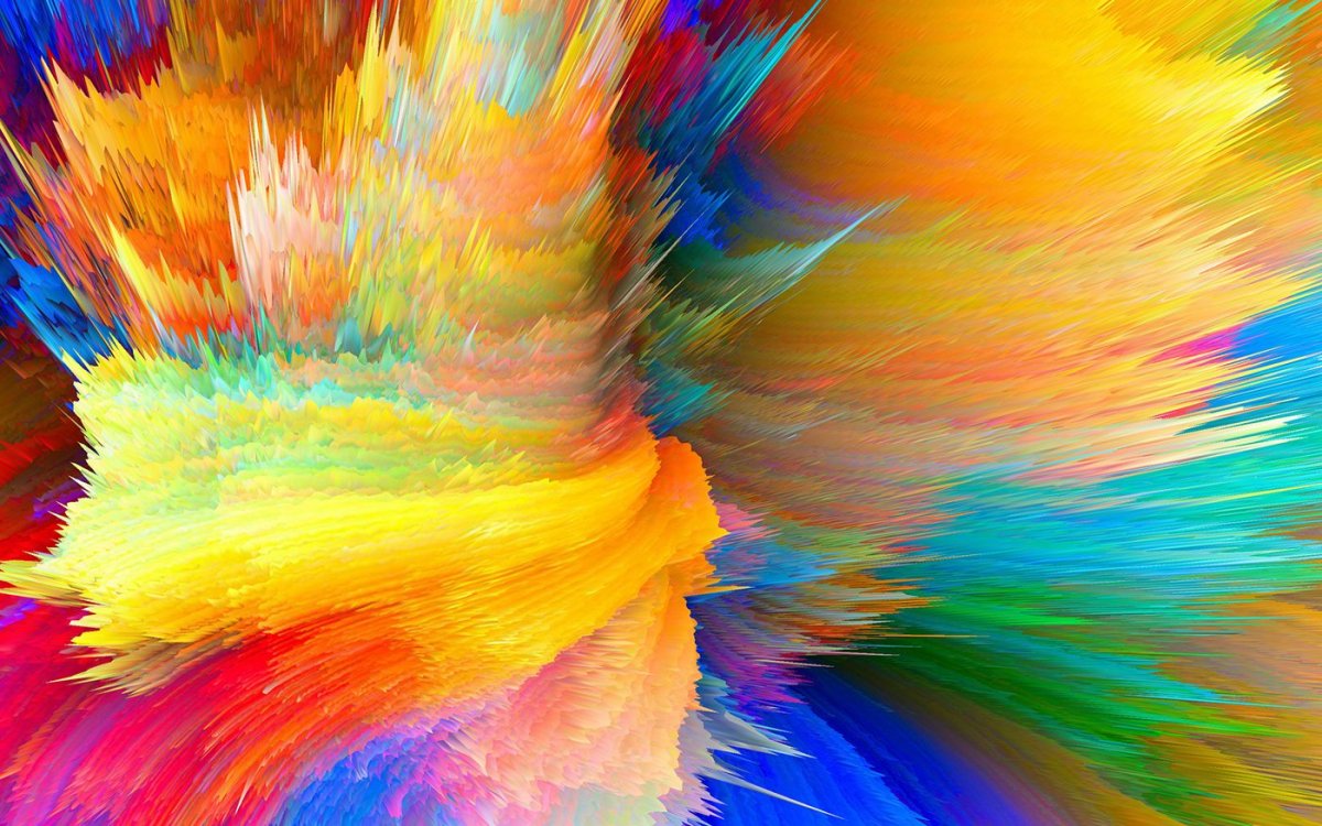 Взрыв красок