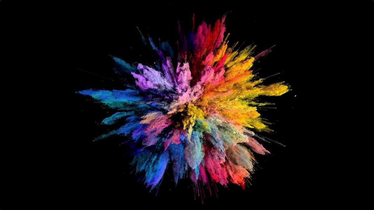Взрыв красок