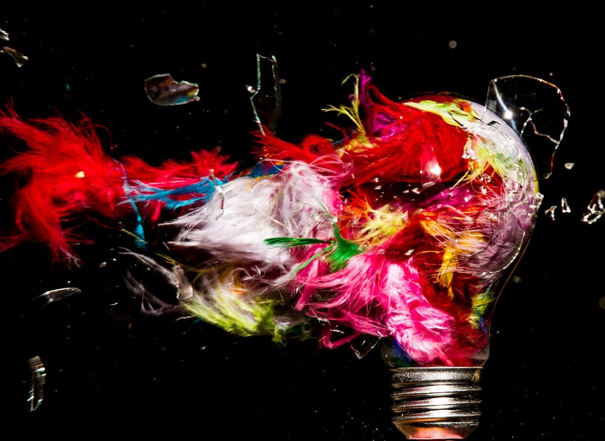 Взрыв красок