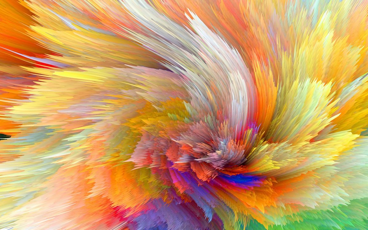 Взрыв красок