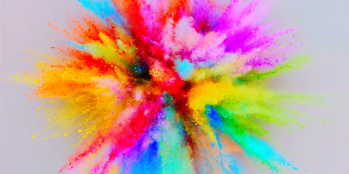 Цветная пыль