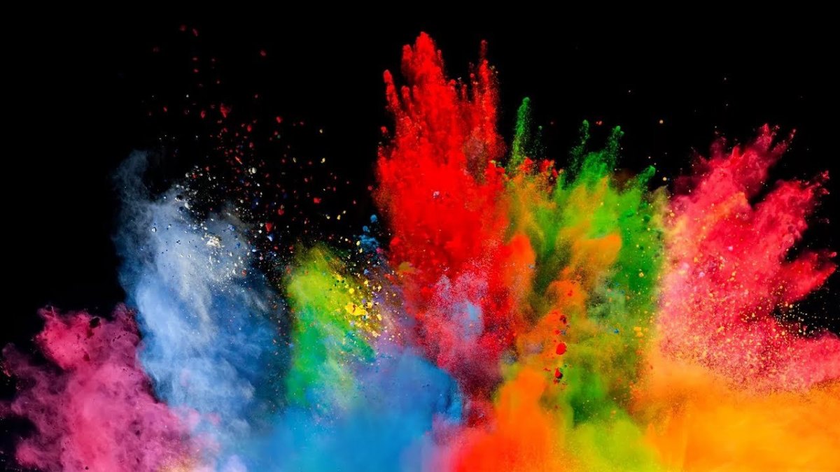 Взрыв красок