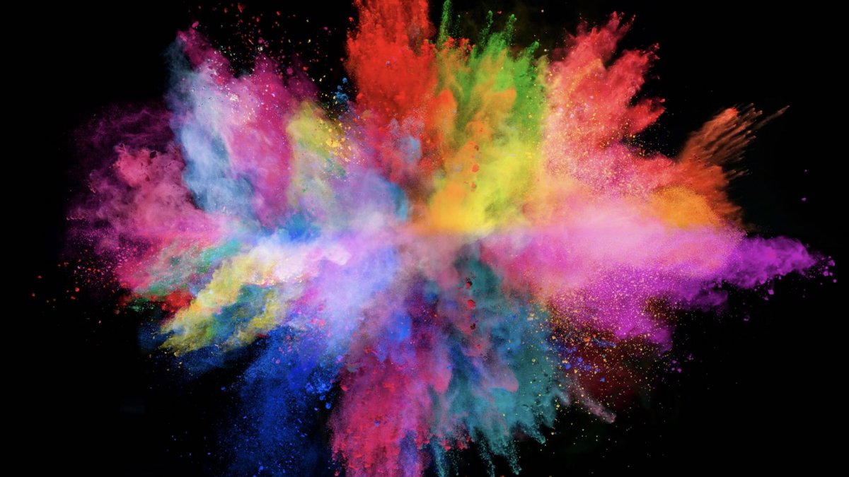 Взрыв красок