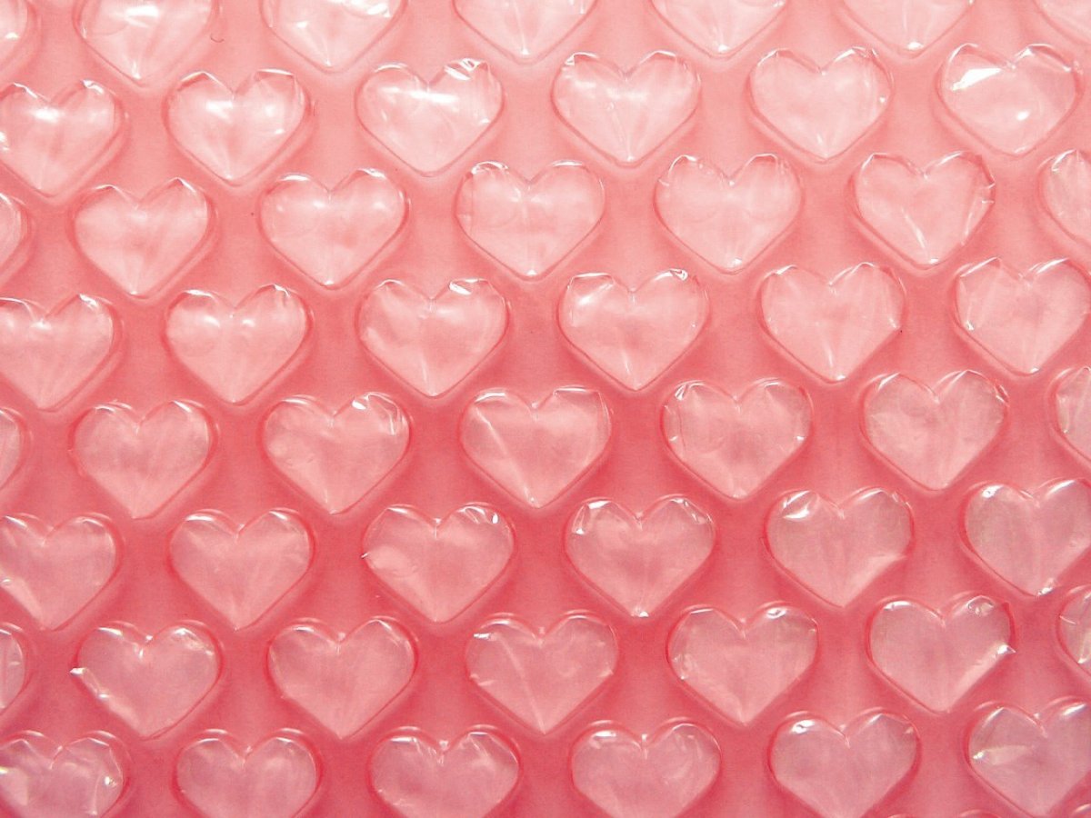 Розовые сердечки Эстетика