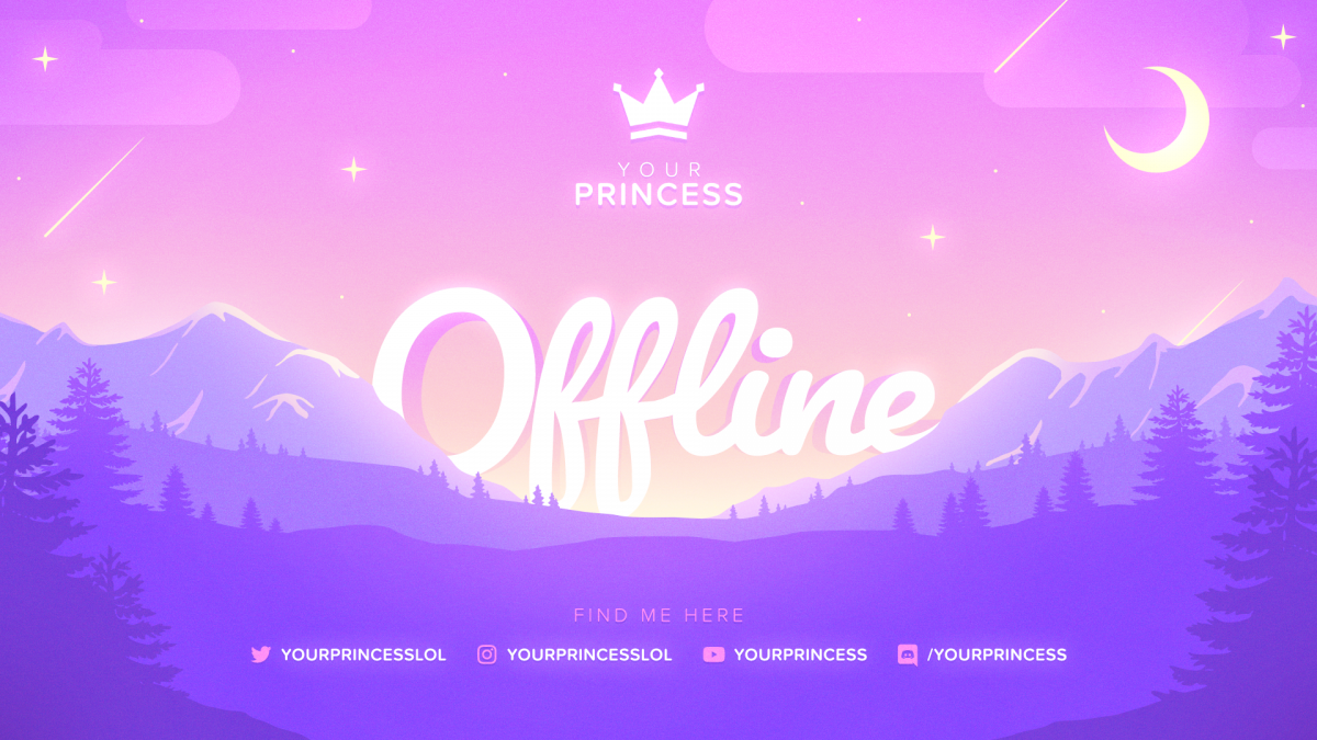 Фон для оффлайн стрима