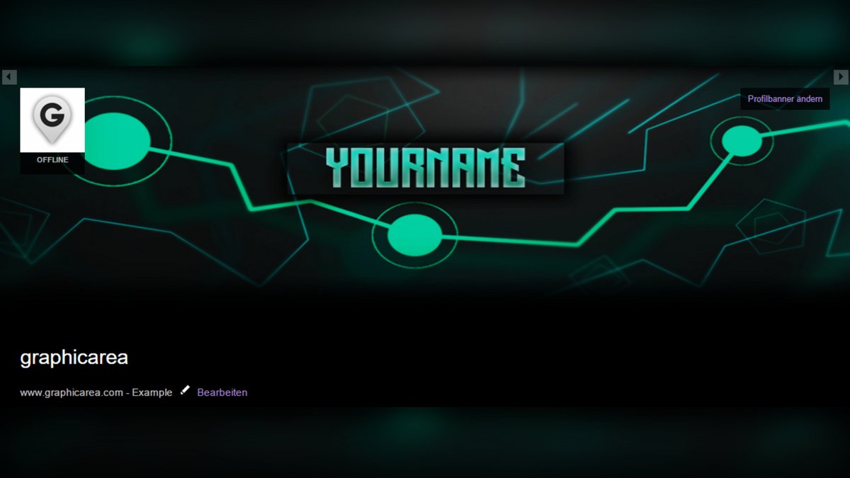 Красивая шапка для Твича