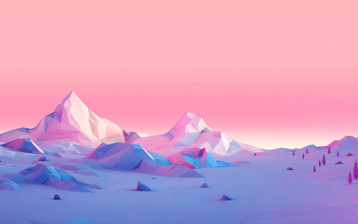 Low Poly фон