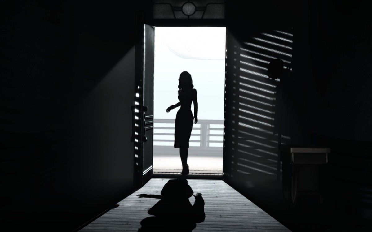 Тень девушки