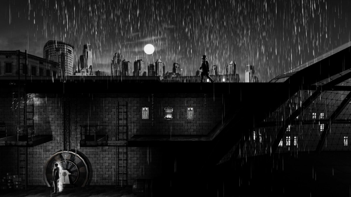 Город в стиле Нуар